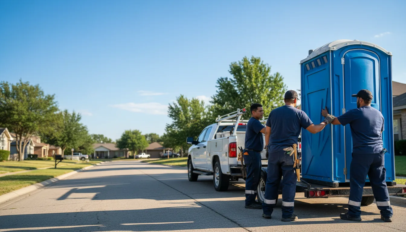 Portable Toilet Rental in West Newton, IN near me